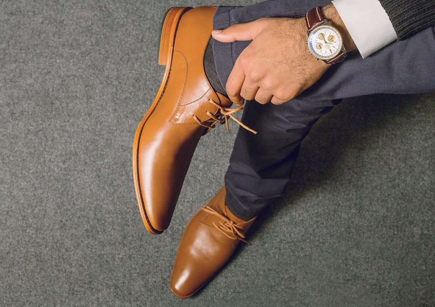 Solemn Derbies (Tan)