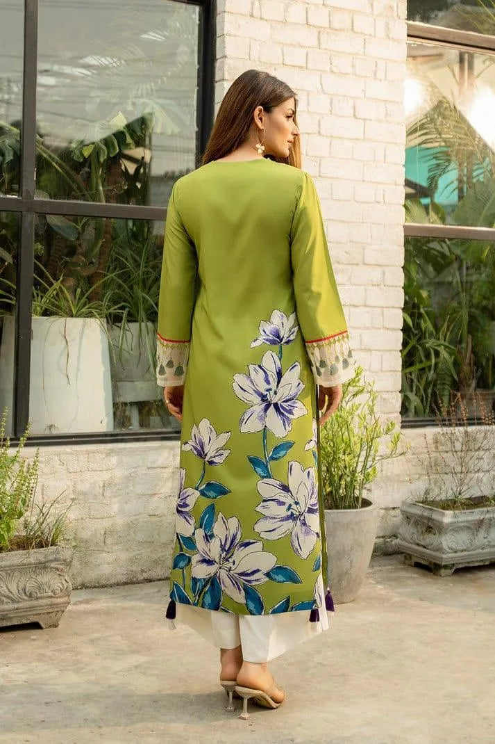 Womens Stitched Printed Shirt and Trouser